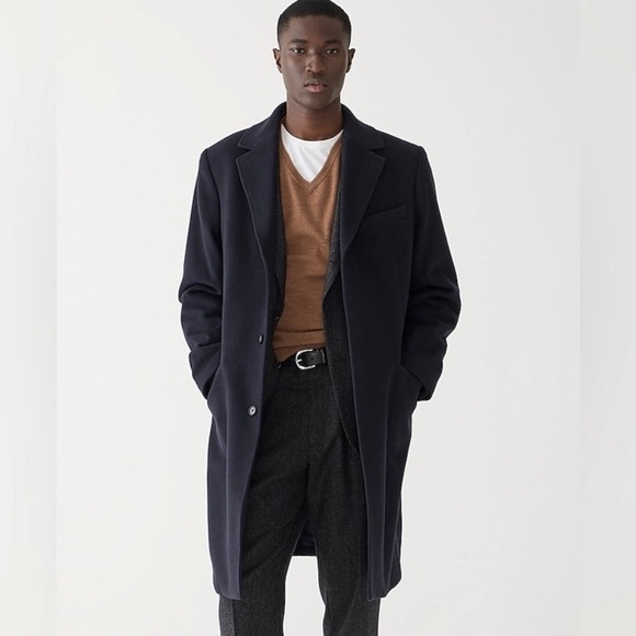 J Crew Ludlow topcoat in wool blend BS469 42/S in dark charcoal - Picture 2 of 10